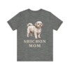 Shichon Mom Shirt, Vintage Dog Sketch Tee, Dog Mom Gift