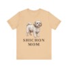 Shichon Mom Shirt, Vintage Dog Sketch Tee, Dog Mom Gift