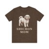 Shichon Mom Shirt, Vintage Dog Sketch Tee, Dog Mom Gift