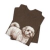Shichon Shirt, Vintage Dog Sketch Tee, Dog Lover Gift