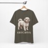 Shichon Shirt, Vintage Dog Sketch Tee, Dog Lover Gift