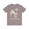 Shichon Shirt, Vintage Dog Sketch Tee, Dog Lover Gift