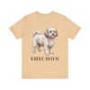 Shichon Shirt, Vintage Dog Sketch Tee, Dog Lover Gift