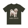 Shichon Shirt, Vintage Dog Sketch Tee, Dog Lover Gift