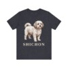 Shichon Shirt, Vintage Dog Sketch Tee, Dog Lover Gift