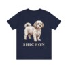 Shichon Shirt, Vintage Dog Sketch Tee, Dog Lover Gift