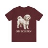 Shichon Shirt, Vintage Dog Sketch Tee, Dog Lover Gift