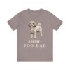 Shih-Poo Dad Shirt, Vintage Dog Sketch Tee, Dog Dad Gift
