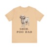 Shih-Poo Dad Shirt, Vintage Dog Sketch Tee, Dog Dad Gift