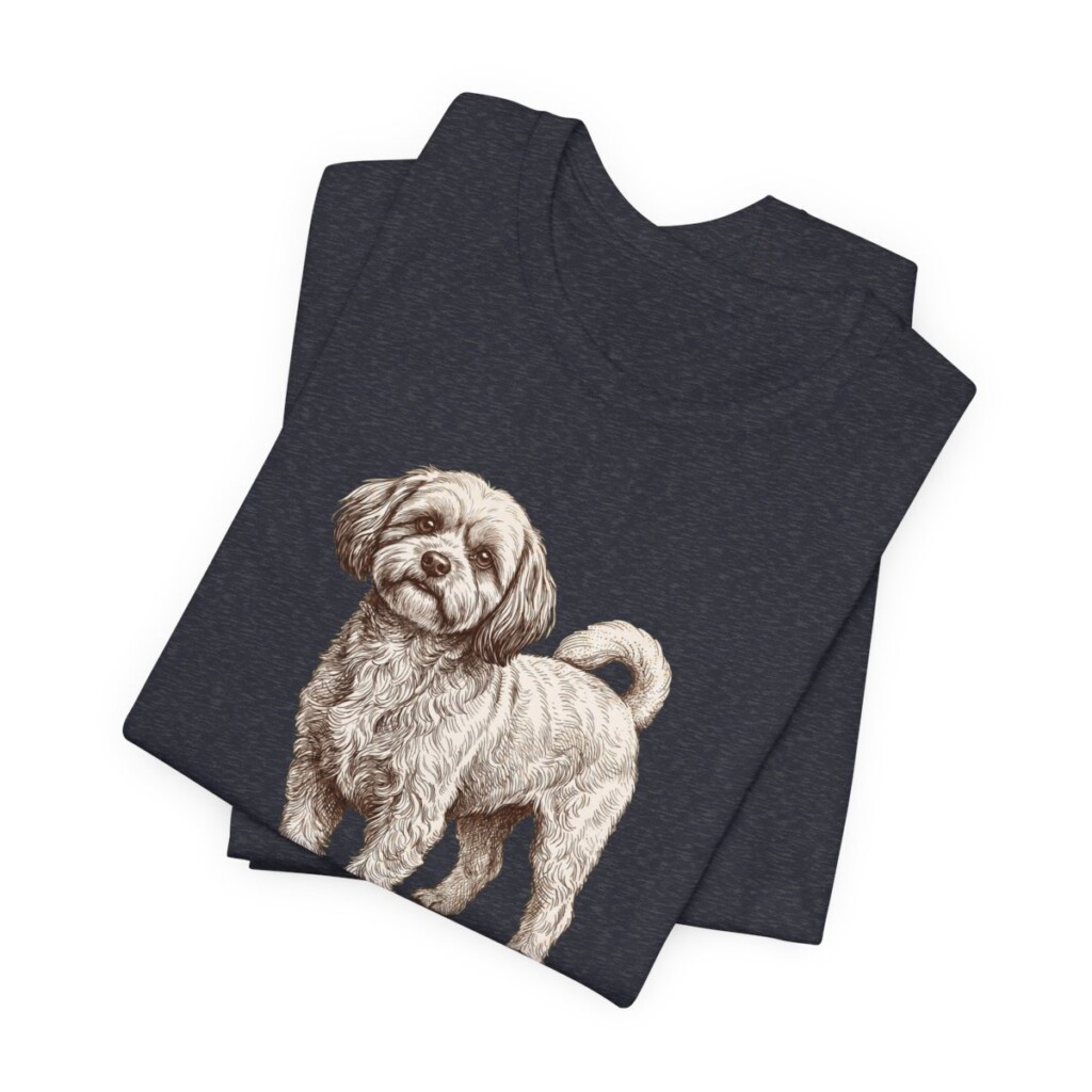 shih-poo-humor-shirt-vintage-dog-sketch-tee-dog-humor-gift-23.jpg Shih-Poo Humor Shirt, Vintage Dog Sketch Tee, Dog Humor Gift