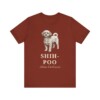 Shih-Poo Latin Shirt, Vintage Dog Sketch Tee, Dog Latin Gift