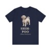 Shih-Poo Latin Shirt, Vintage Dog Sketch Tee, Dog Latin Gift