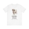 Shih-Poo Latin Shirt, Vintage Dog Sketch Tee, Dog Latin Gift