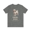 Shih-Poo Latin Shirt, Vintage Dog Sketch Tee, Dog Latin Gift