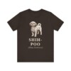 Shih-Poo Latin Shirt, Vintage Dog Sketch Tee, Dog Latin Gift