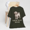 Shih-Poo Mom Shirt, Vintage Dog Sketch Tee, Dog Mom Gift
