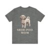 Shih-Poo Mom Shirt, Vintage Dog Sketch Tee, Dog Mom Gift
