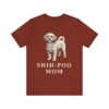 Shih-Poo Mom Shirt, Vintage Dog Sketch Tee, Dog Mom Gift