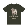 Shih-Poo Mom Shirt, Vintage Dog Sketch Tee, Dog Mom Gift