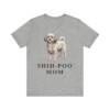 Shih-Poo Mom Shirt, Vintage Dog Sketch Tee, Dog Mom Gift