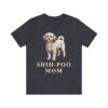 Shih-Poo Mom Shirt, Vintage Dog Sketch Tee, Dog Mom Gift