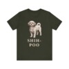 Shih-Poo Shirt, Vintage Dog Sketch Tee, Dog Lover Gift