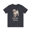 Shih-Poo Shirt, Vintage Dog Sketch Tee, Dog Lover Gift