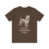 Silky Terrier Dad Shirt, Vintage Dog Sketch Tee, Dog Dad Gift