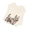 Silky Terrier Humor Shirt, Vintage Dog Sketch Tee, Dog Humor Gift