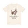 Silky Terrier Humor Shirt, Vintage Dog Sketch Tee, Dog Humor Gift