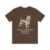 Silky Terrier Humor Shirt, Vintage Dog Sketch Tee, Dog Humor Gift
