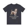 Silky Terrier Humor Shirt, Vintage Dog Sketch Tee, Dog Humor Gift