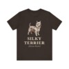 Silky Terrier Latin Shirt, Vintage Dog Sketch Tee, Dog Latin Gift