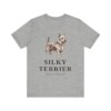 Silky Terrier Latin Shirt, Vintage Dog Sketch Tee, Dog Latin Gift