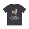 Silky Terrier Latin Shirt, Vintage Dog Sketch Tee, Dog Latin Gift