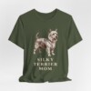Silky Terrier Mom Shirt, Vintage Dog Sketch Tee, Dog Mom Gift