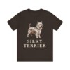 Silky Terrier Shirt, Vintage Dog Sketch Tee, Dog Lover Gift
