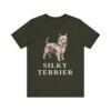 Silky Terrier Shirt, Vintage Dog Sketch Tee, Dog Lover Gift