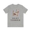 Silky Terrier Shirt, Vintage Dog Sketch Tee, Dog Lover Gift