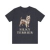 Silky Terrier Shirt, Vintage Dog Sketch Tee, Dog Lover Gift