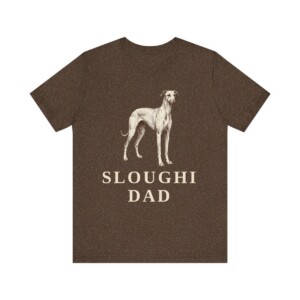 Sloughi Dad Shirt, Vintage Dog Sketch Tee, Dog Dad Gift