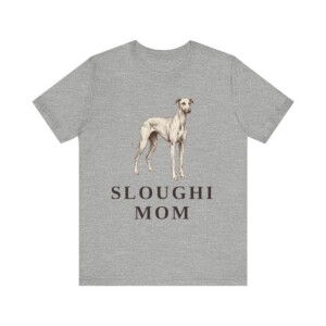 Sloughi Mom Shirt, Vintage Dog Sketch Tee, Dog Mom Gift