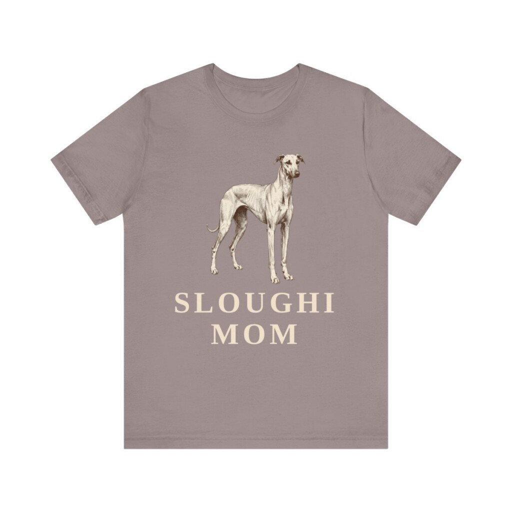 Sloughi Mom Shirt, Vintage Dog Sketch Tee, Dog Mom Gift