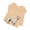 Sloughi Shirt, Vintage Dog Sketch Tee, Dog Lover Gift