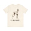 Sloughi Shirt, Vintage Dog Sketch Tee, Dog Lover Gift