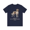 Small Munsterlander Dad Shirt, Vintage Dog Sketch Tee, Dog Dad Gift
