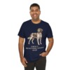 Small Munsterlander Dad Shirt, Vintage Dog Sketch Tee, Dog Dad Gift