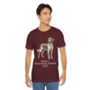 Small Munsterlander Dad Shirt, Vintage Dog Sketch Tee, Dog Dad Gift