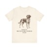 Small Munsterlander Dad Shirt, Vintage Dog Sketch Tee, Dog Dad Gift