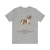 Small Munsterlander Dad Shirt, Vintage Dog Sketch Tee, Dog Dad Gift